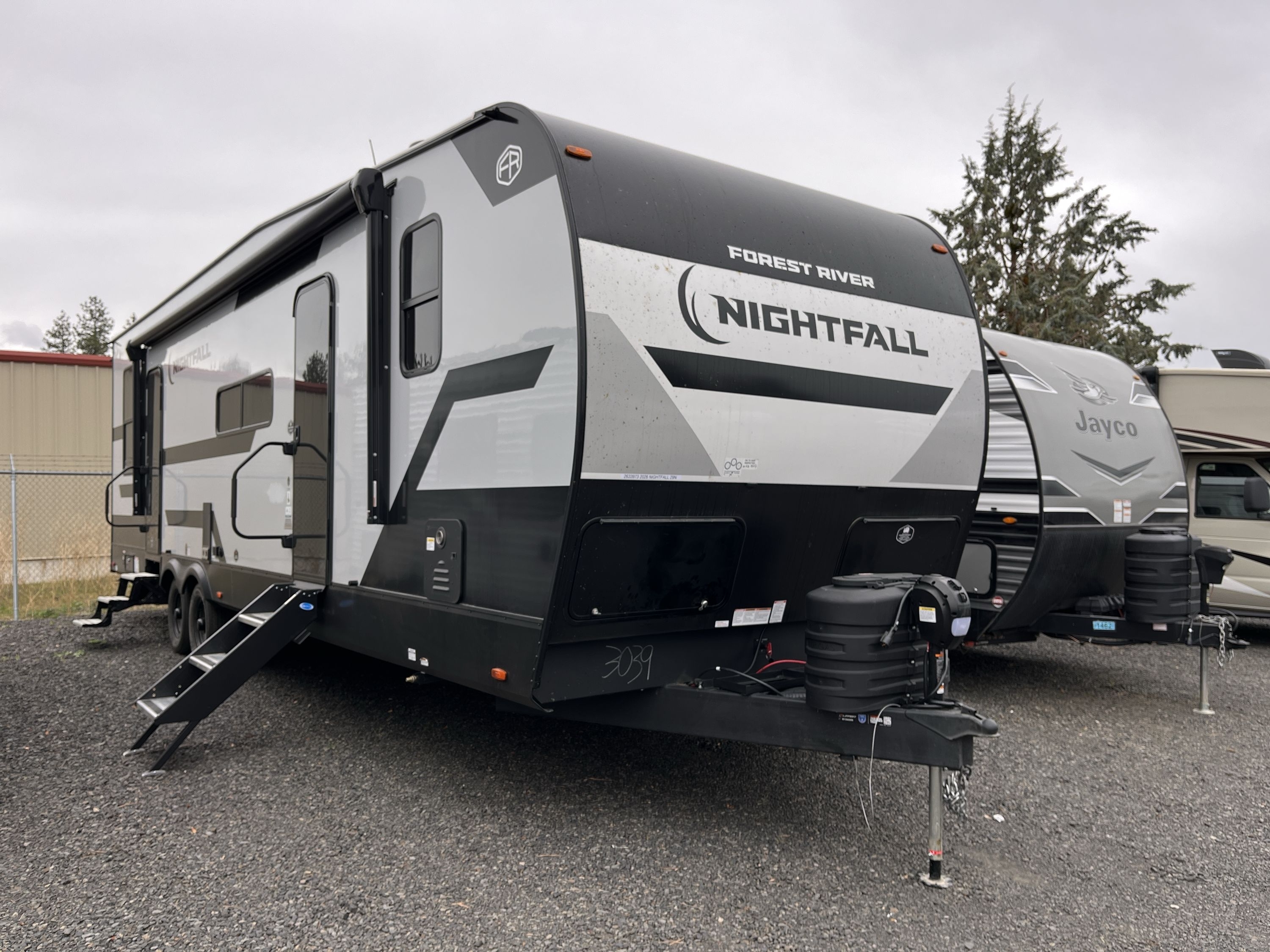 2026 Forest River NIGHTFALL 29N Travel Trailer Toy Hauler RV