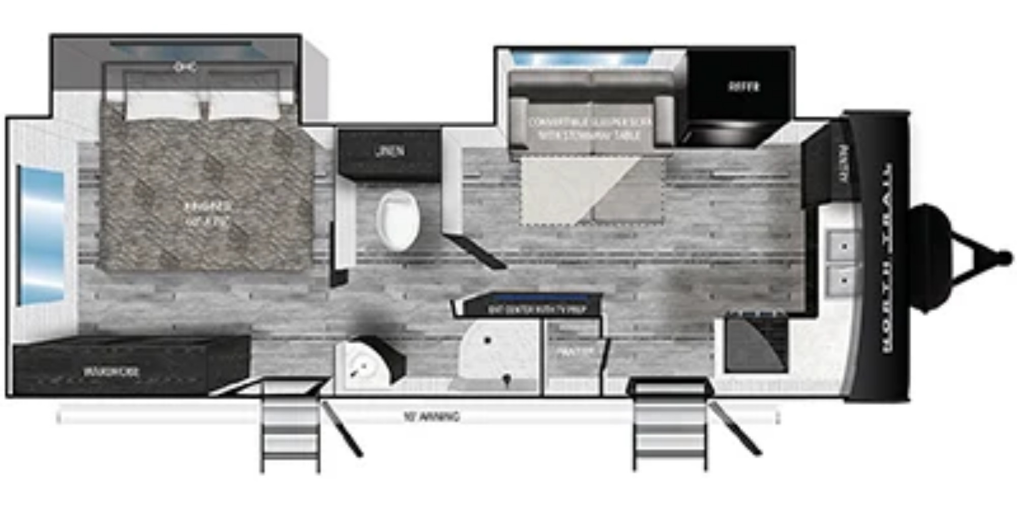 2024 Heartland NORTH TRAIL 25FK in fort worth TX