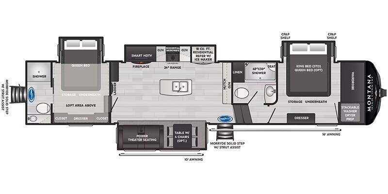A photo of this 2026 Keystone Montana High Country 381TB