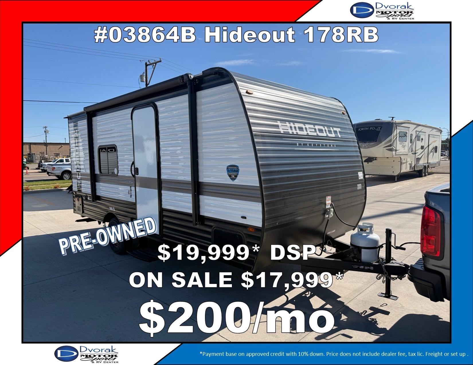 2025 Keystone Rv Hideout 178RB RV