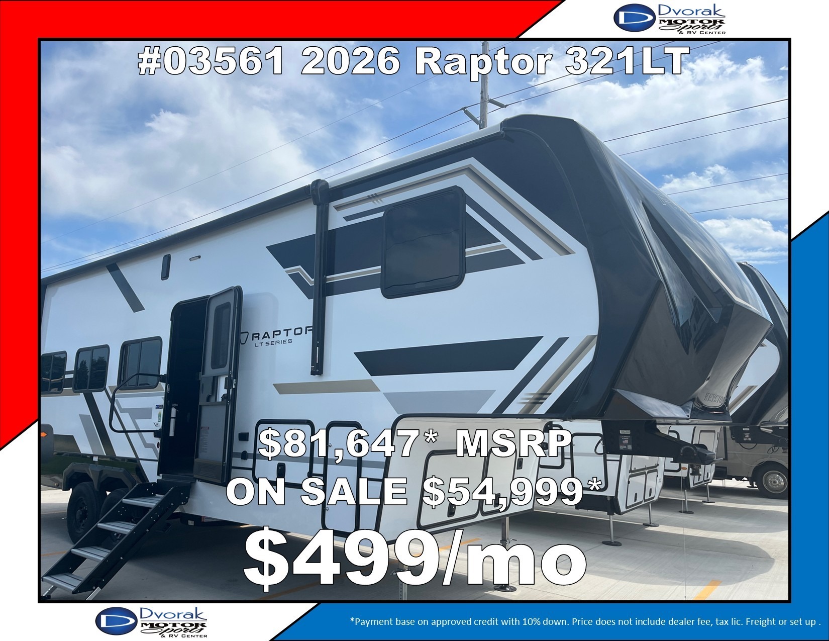 2026 Keystone Rv Raptor Carbon Series 321LT - Toy Hauler in bismarck ND