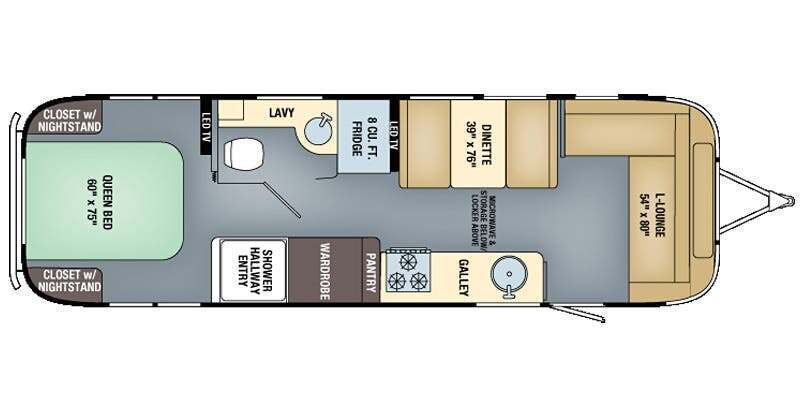 A photo of this 2017 Airstream International Serenity 30