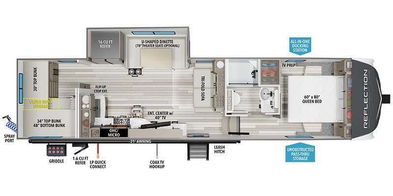 A photo of this 2026 Grand Design Reflection 150 Series 298BH