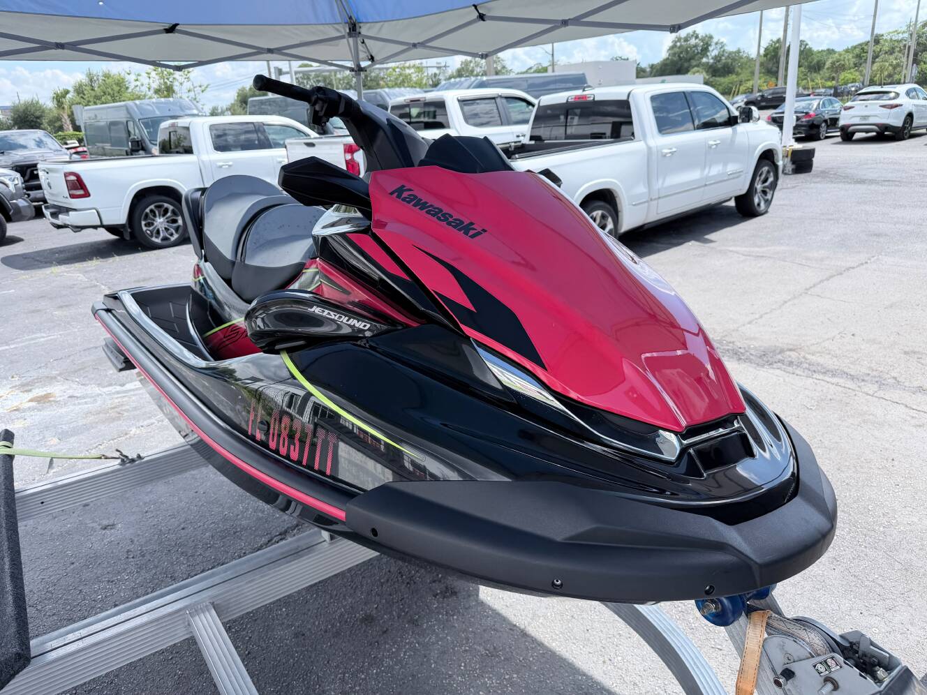 A photo of this 2024 Kawasaki JET SKI STX 160LX