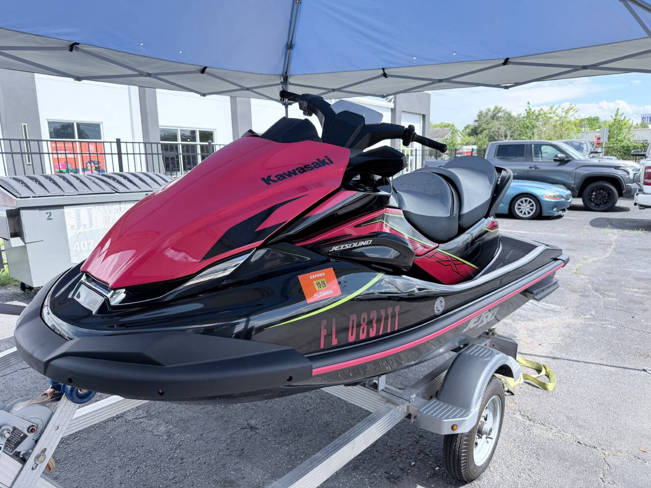 A photo of this 2024 Kawasaki JET SKI STX 160LX