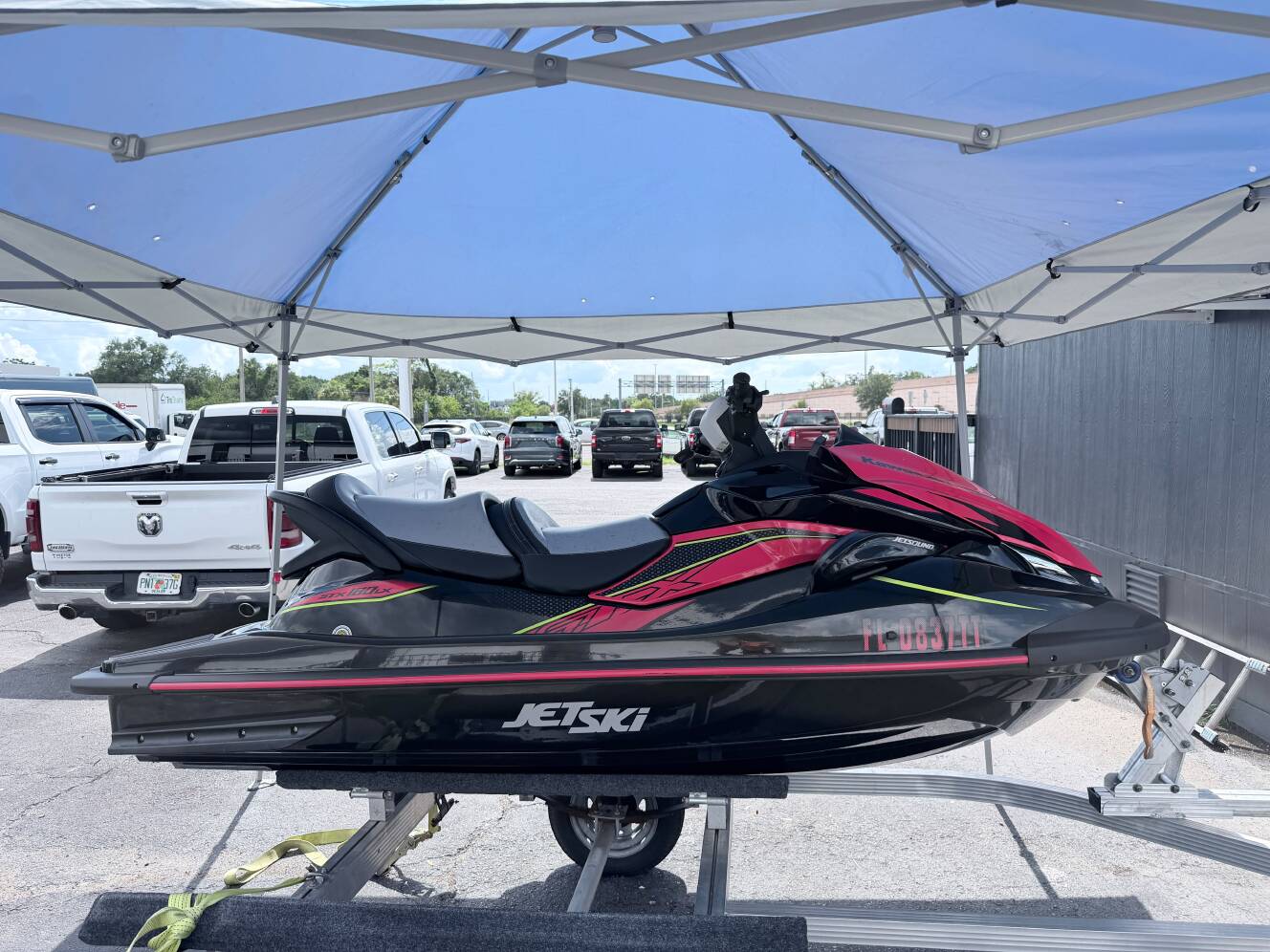 A photo of this 2024 Kawasaki JET SKI STX 160LX