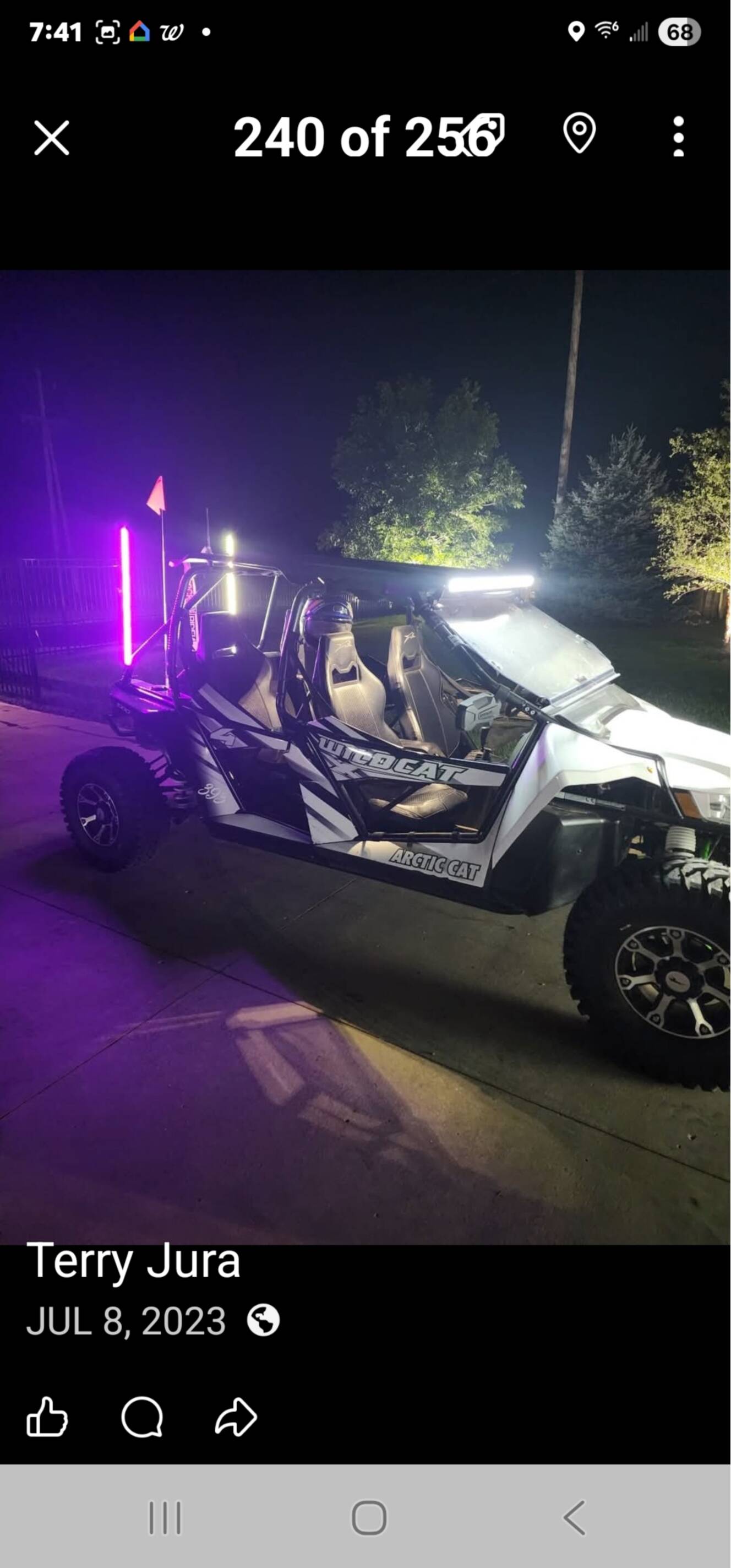 A photo of this 2016 Arctic Cat WILDCAT 1000I H O
