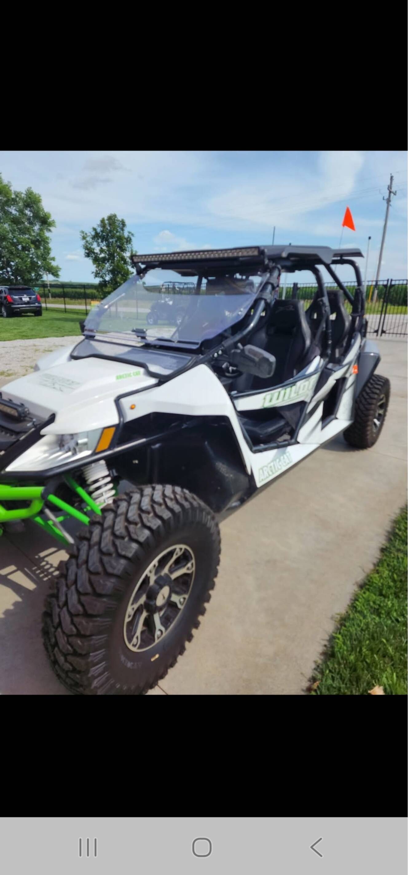 A photo of this 2016 Arctic Cat WILDCAT 1000I H O