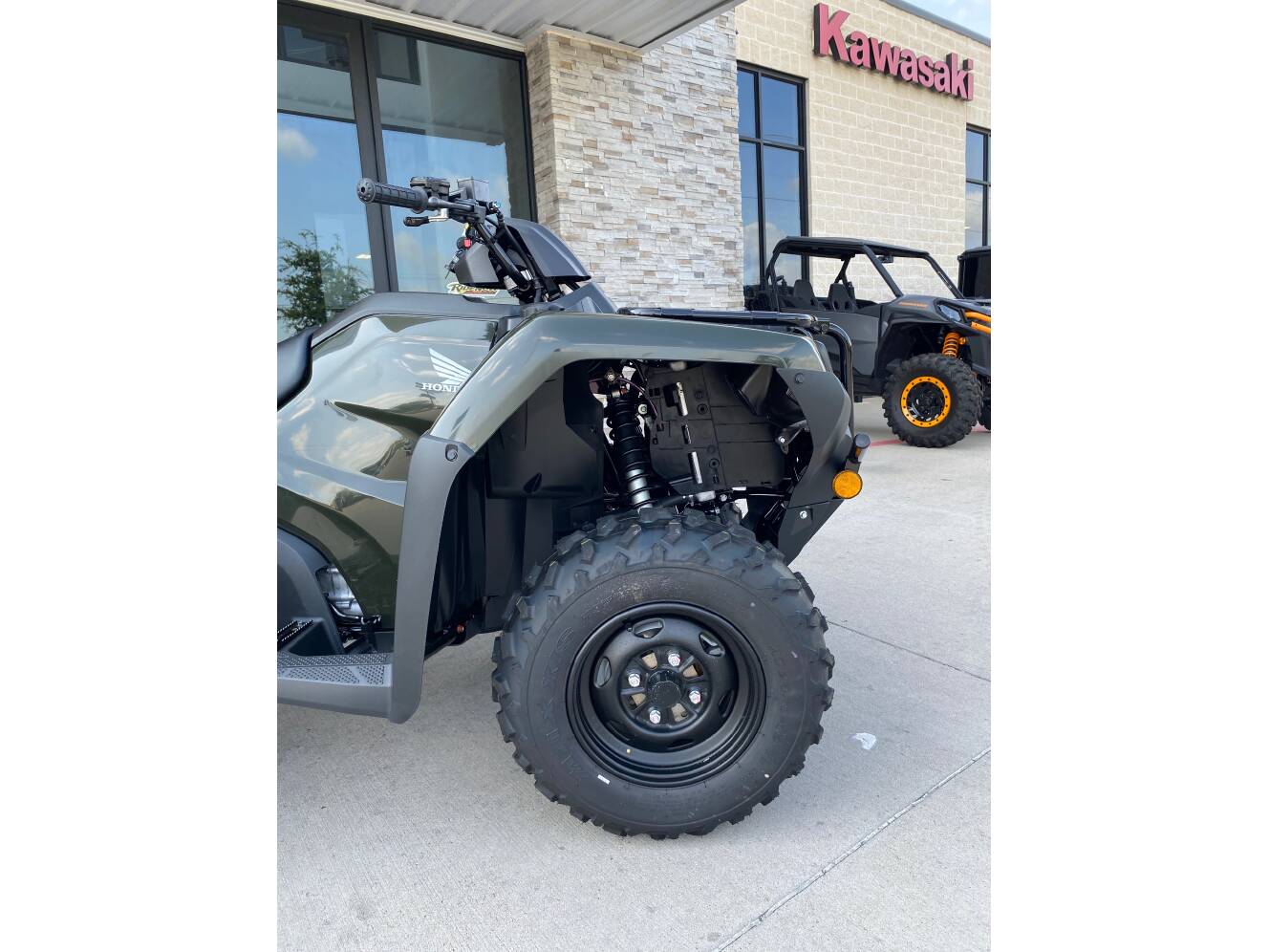 A photo of this 2027 Honda  TRX420TM1V