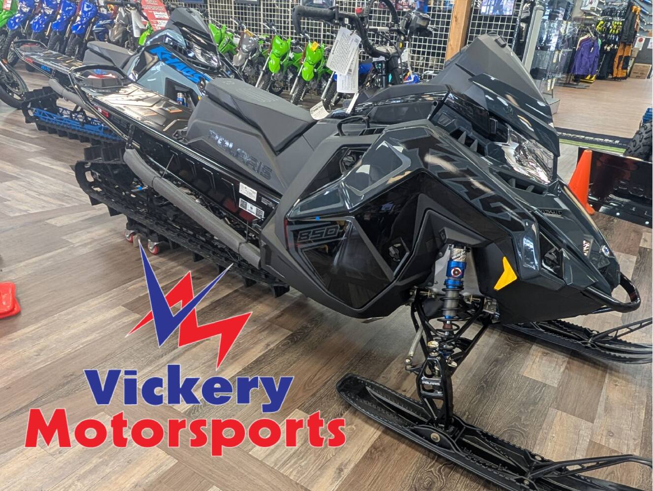 A photo of this 2026 Polaris 850 RMK Khaos 155 SC