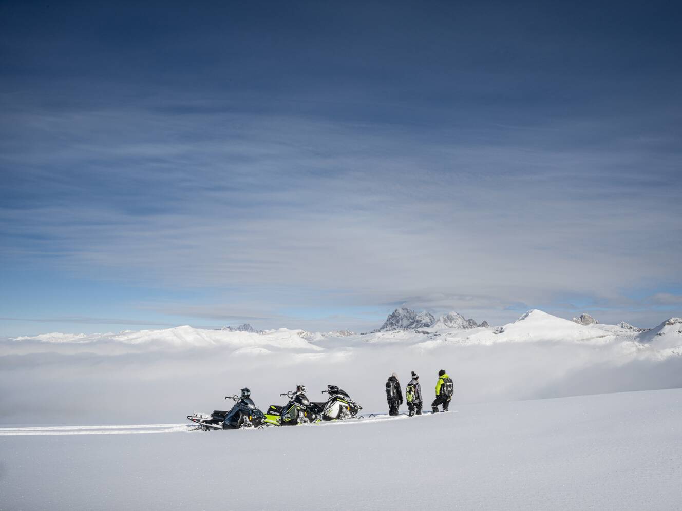 A photo of this 2026 Polaris 850 RMK Khaos 155 SC