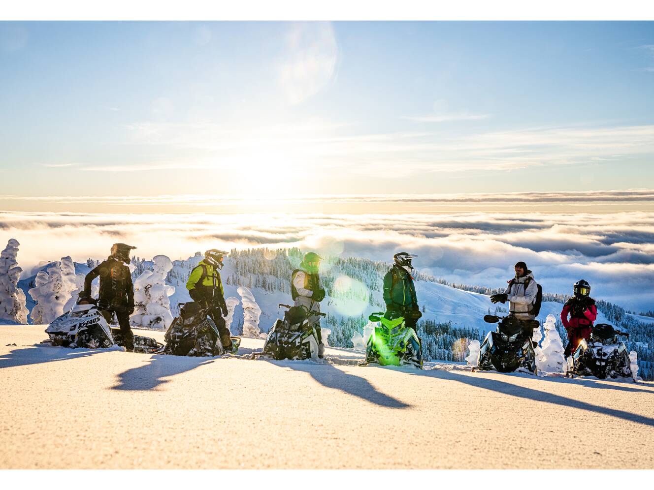 A photo of this 2026 Polaris 850 RMK Khaos 155 SC