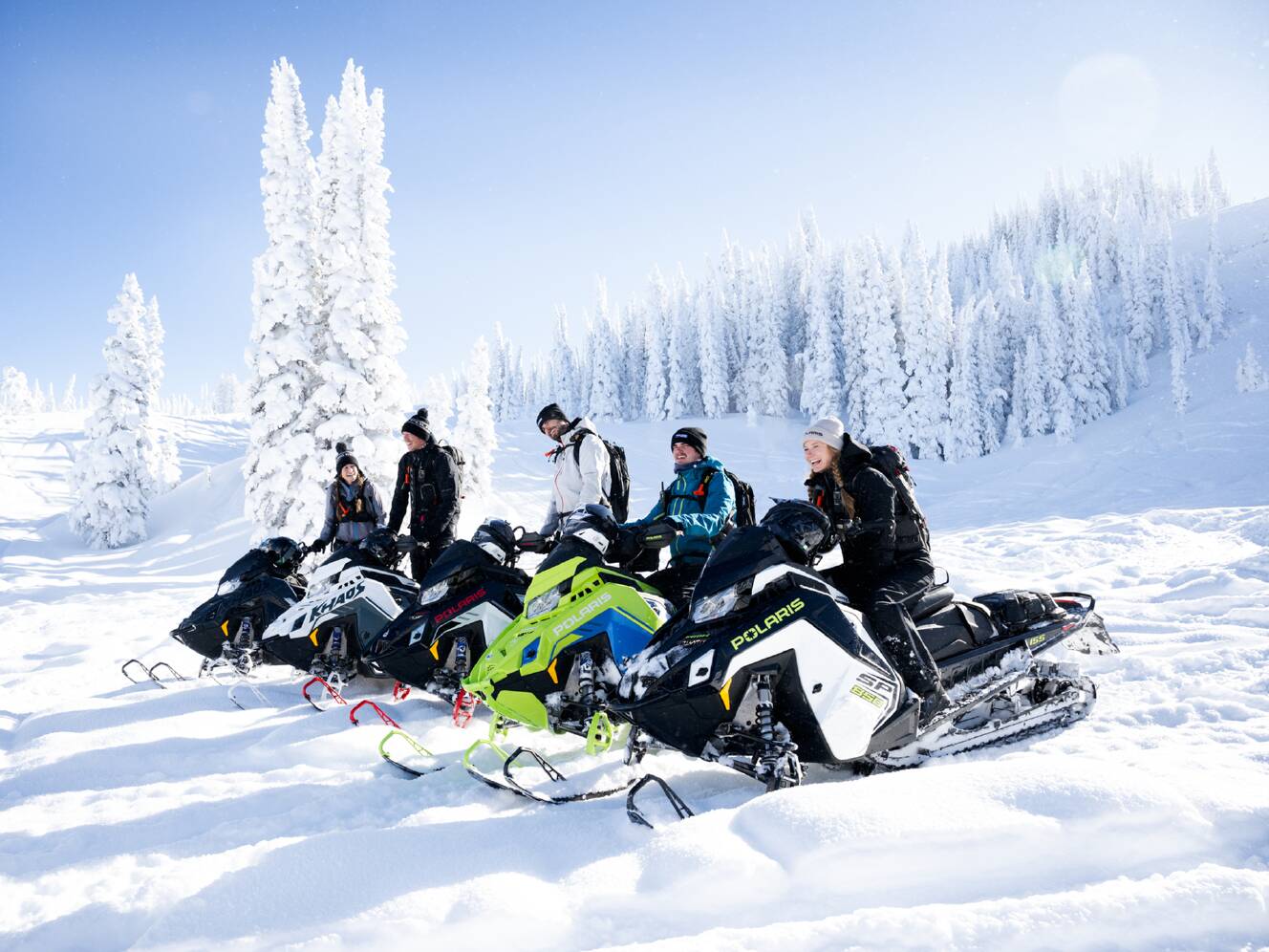 A photo of this 2026 Polaris 850 RMK Khaos 155 SC