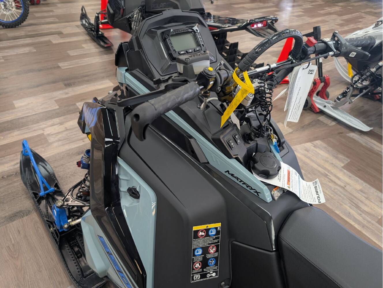 A photo of this 2026 Polaris 850 RMK Khaos 165 SC