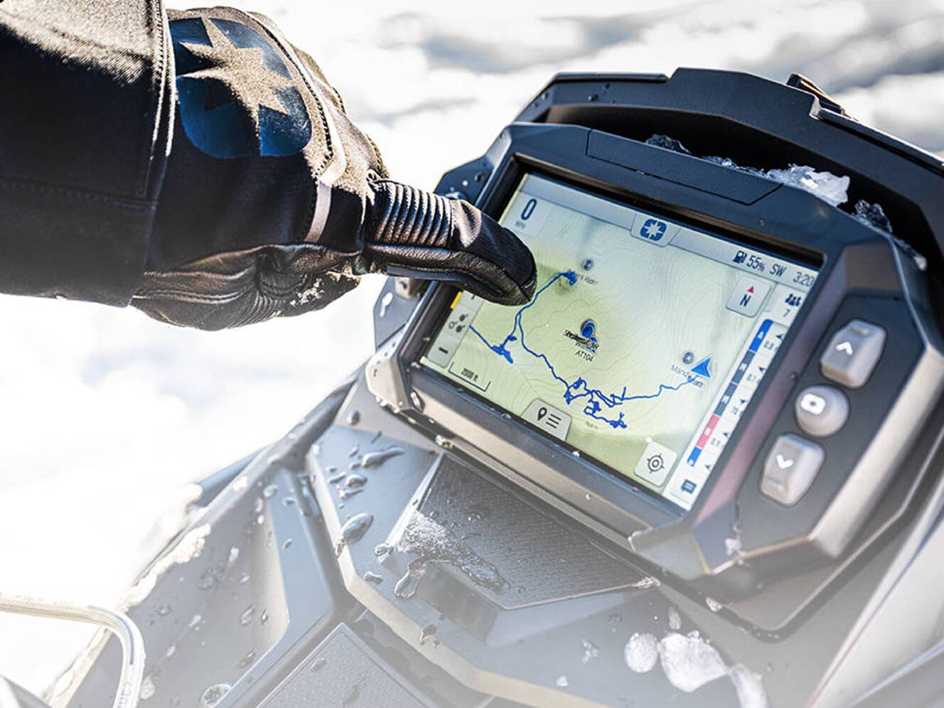 A photo of this 2026 Polaris 850 RMK Khaos 165 SC