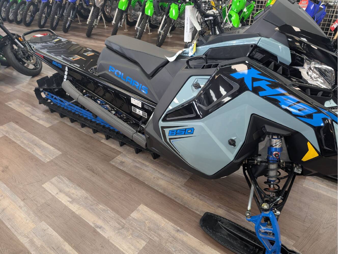 A photo of this 2026 Polaris 850 RMK Khaos 165 SC