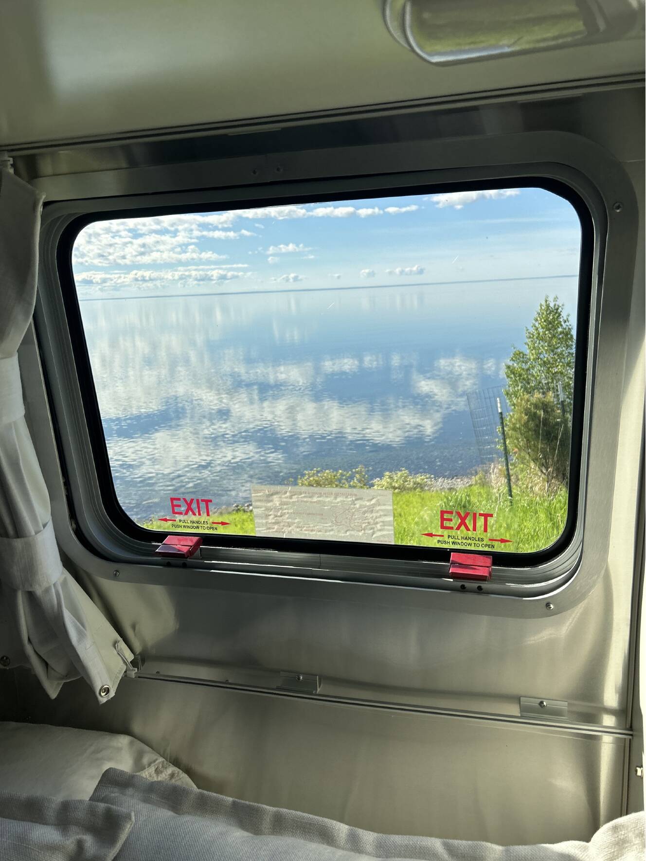 A photo of this 2021 Airstream BAMBI 19CB