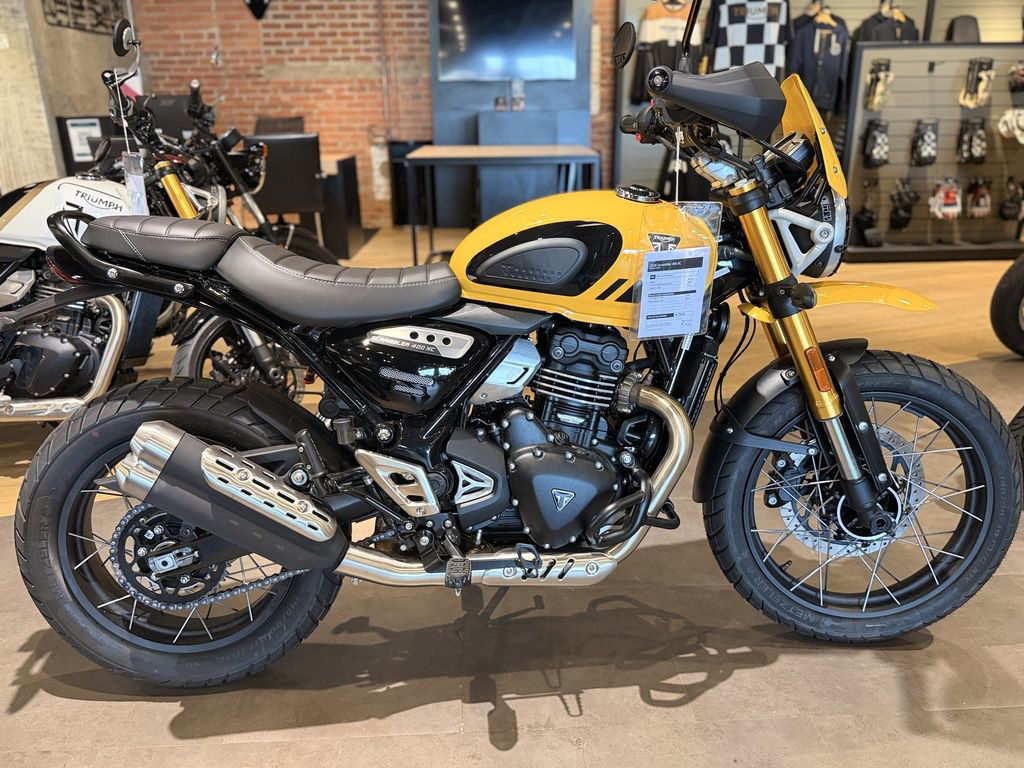 2026 Triumph Scrambler 400 XC Racing Yellow 400 XC in Bristol, VA