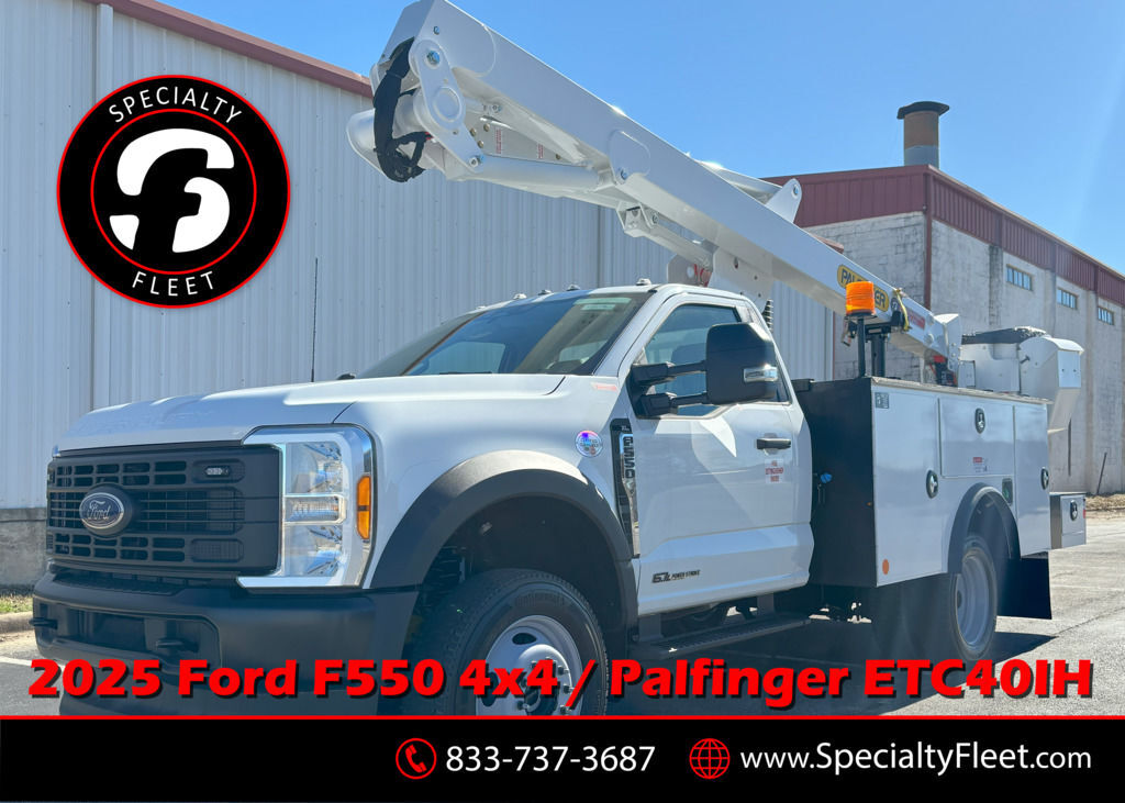 2025 PALFINGER ETC40IH / Ford F550 4x4- Bucket Truck in Lindale, TX