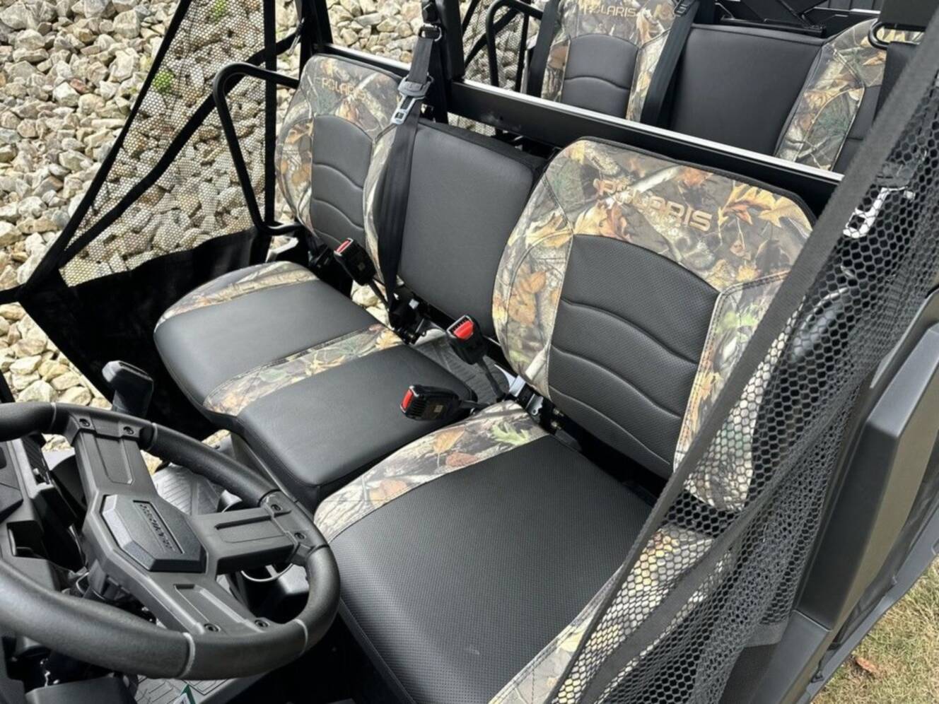 A photo of this 2026 Polaris® Ranger Crew XP 1000 Premium Polaris Pursuit Camo