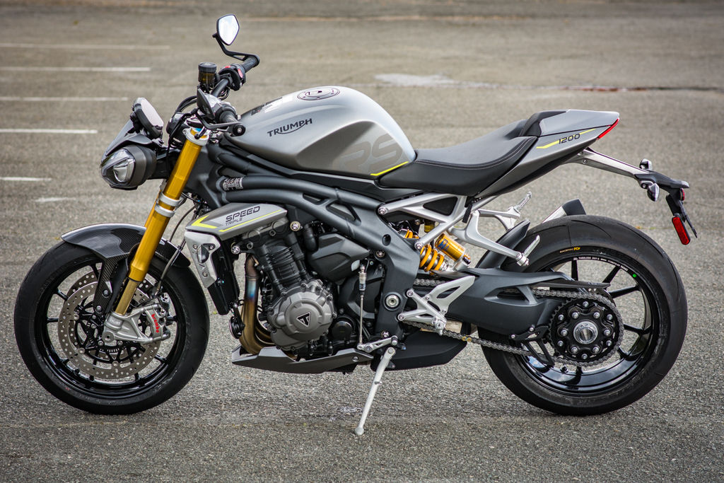2024 Triumph Speed Triple 1200 RS Matte Silver Ice 1200 RS in Richmond, VA