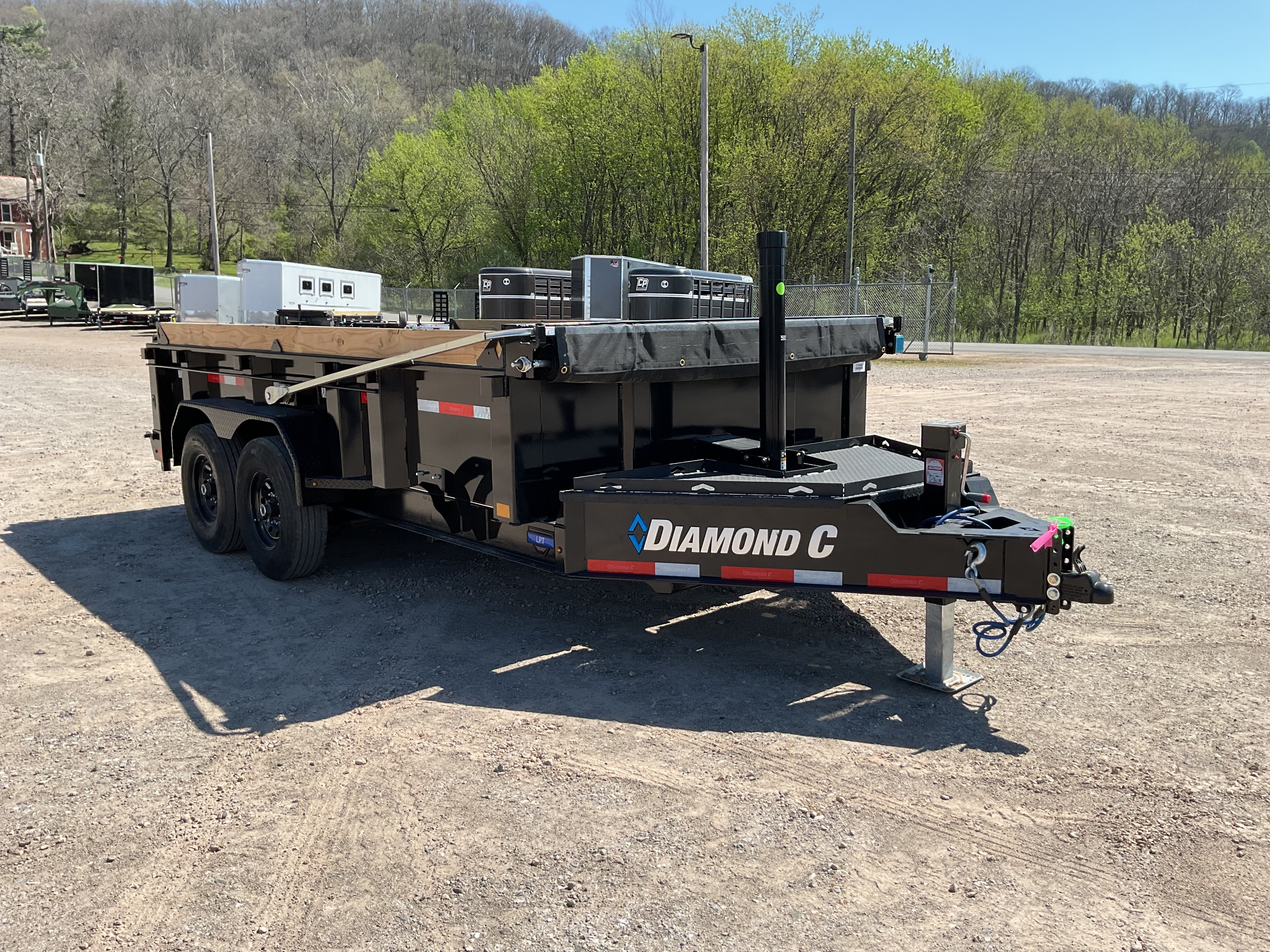 2026 Diamond C 14' 14K Dump Trailer in Athens, OH