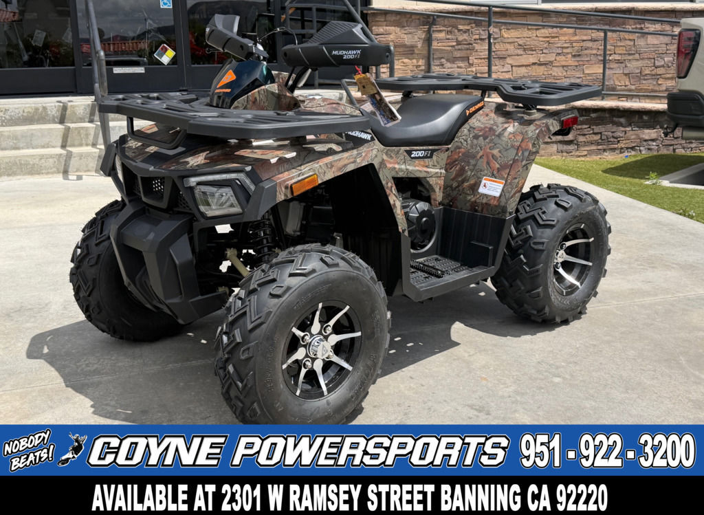 2026 Denago Powersports Mudhawk 200 FI Trami Camouflage in banning CA