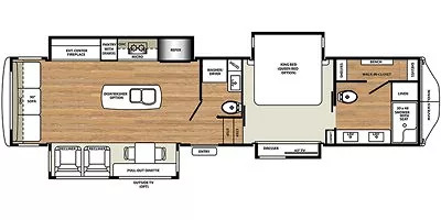 2018 Forest River RIVERSTONE LEGACY 38FB2 in brownstown MI
