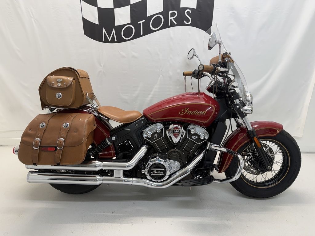 2020 Indian Motorcycle® Scout® 100th Anniversary Indian Red with Gold trim 100TH ANNIVERSARY in Winston Salem, NC