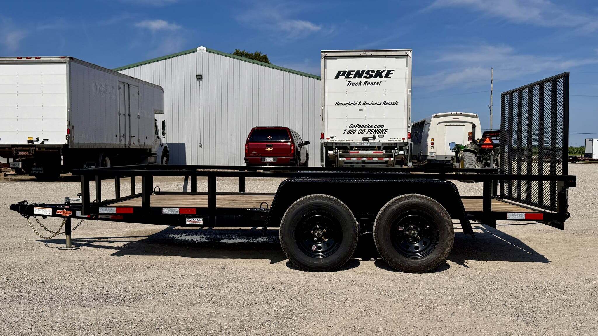 2026 Down 2 Earth DTE8214UT3.5 76 X 14 TANDEM UTILITY - 7000# GVWR - in Goodfield, IL
