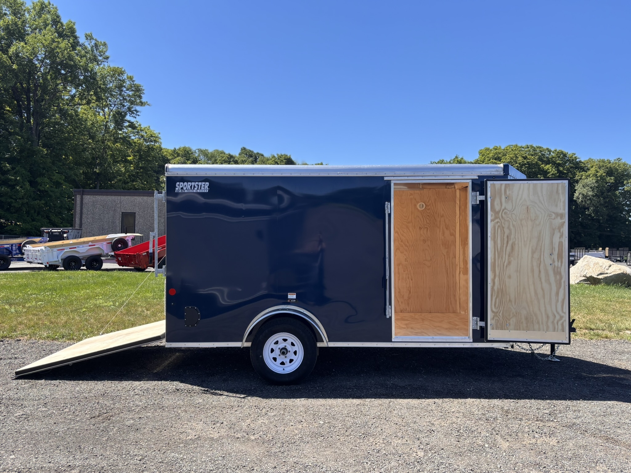2026 CAR MATE TRAILERS CM612LS in Bethany, CT