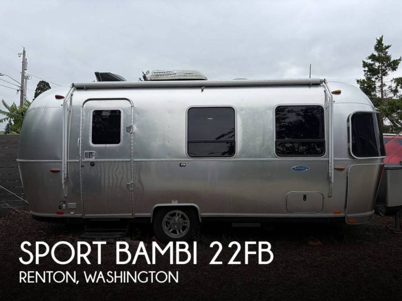 A photo of this 2019 Airstream Sport Bambi 22FB