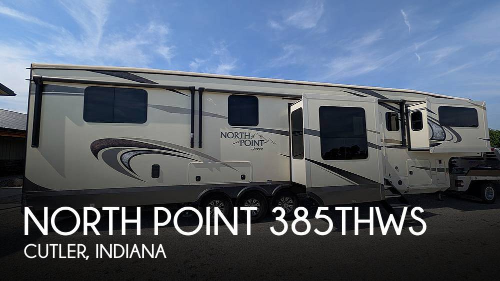 2019 Jayco North Point 385THWS Fifth Wheel Toy Hauler RV