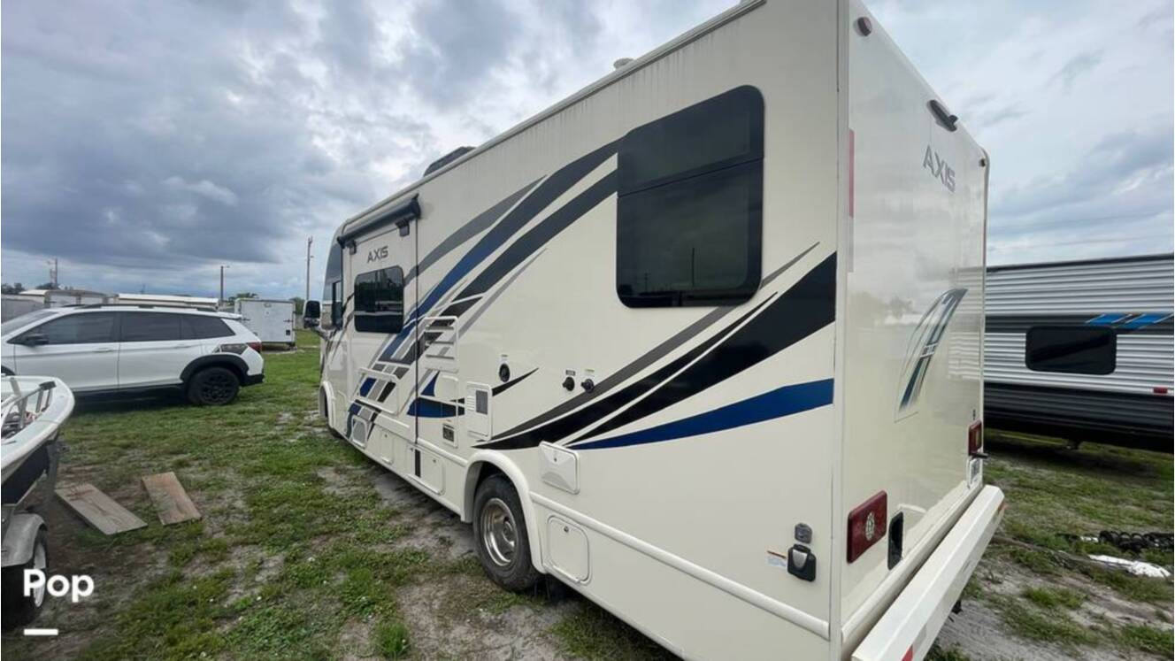 A photo of this 2022 Thor Motor Coach Axis 24.3