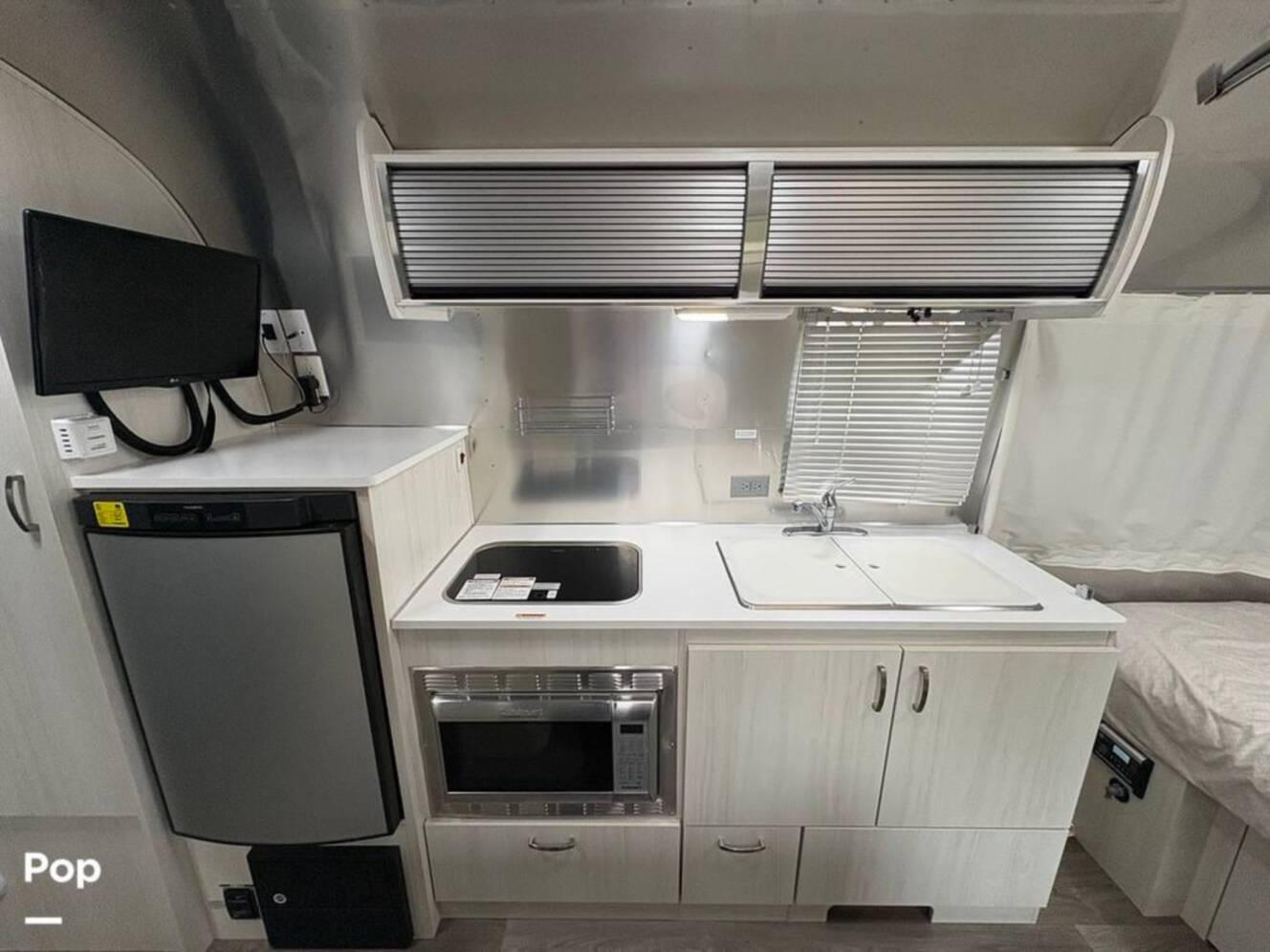 A photo of this 2019 Airstream Sport Bambi 22FB