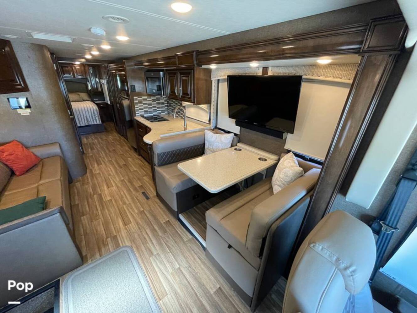 A photo of this 2019 Thor Motor Coach Palazzo 33.2
