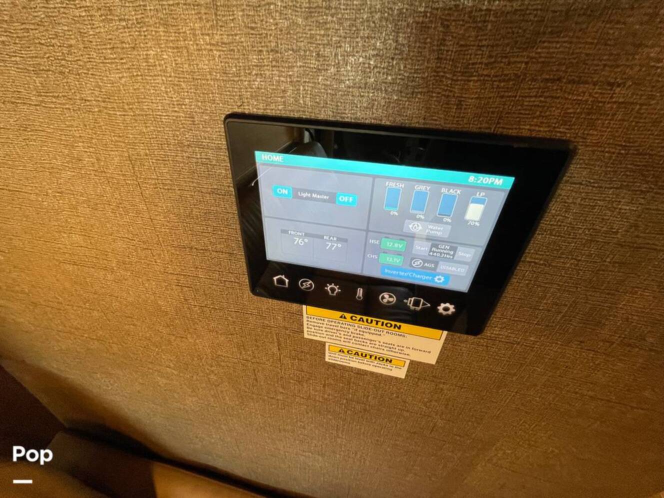A photo of this 2019 Thor Motor Coach Palazzo 33.2