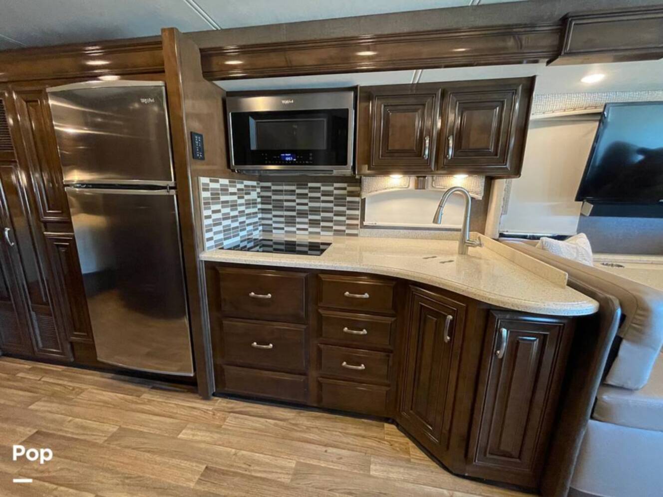 A photo of this 2019 Thor Motor Coach Palazzo 33.2
