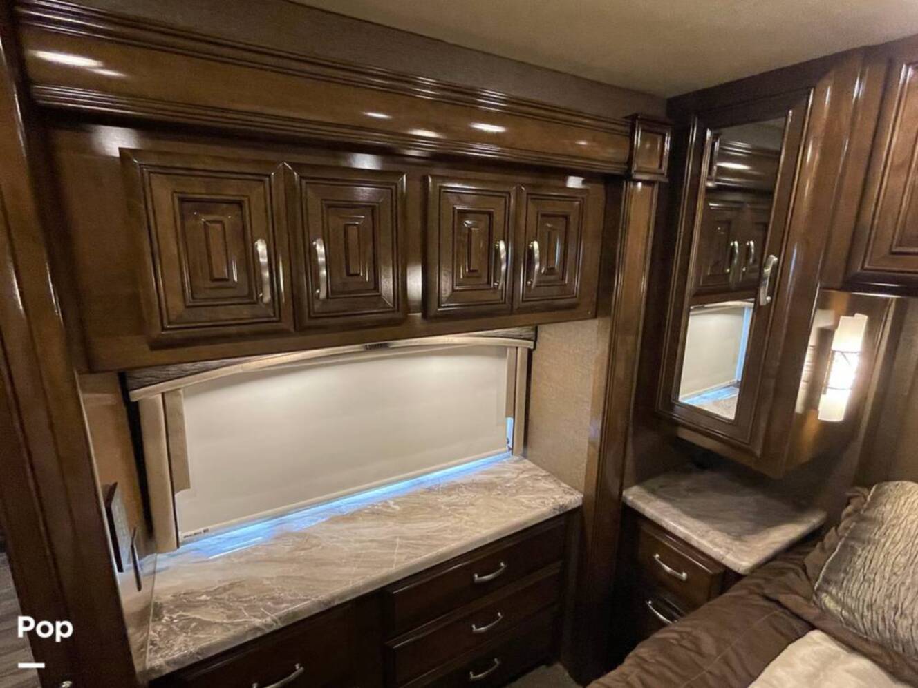 A photo of this 2019 Thor Motor Coach Palazzo 33.2