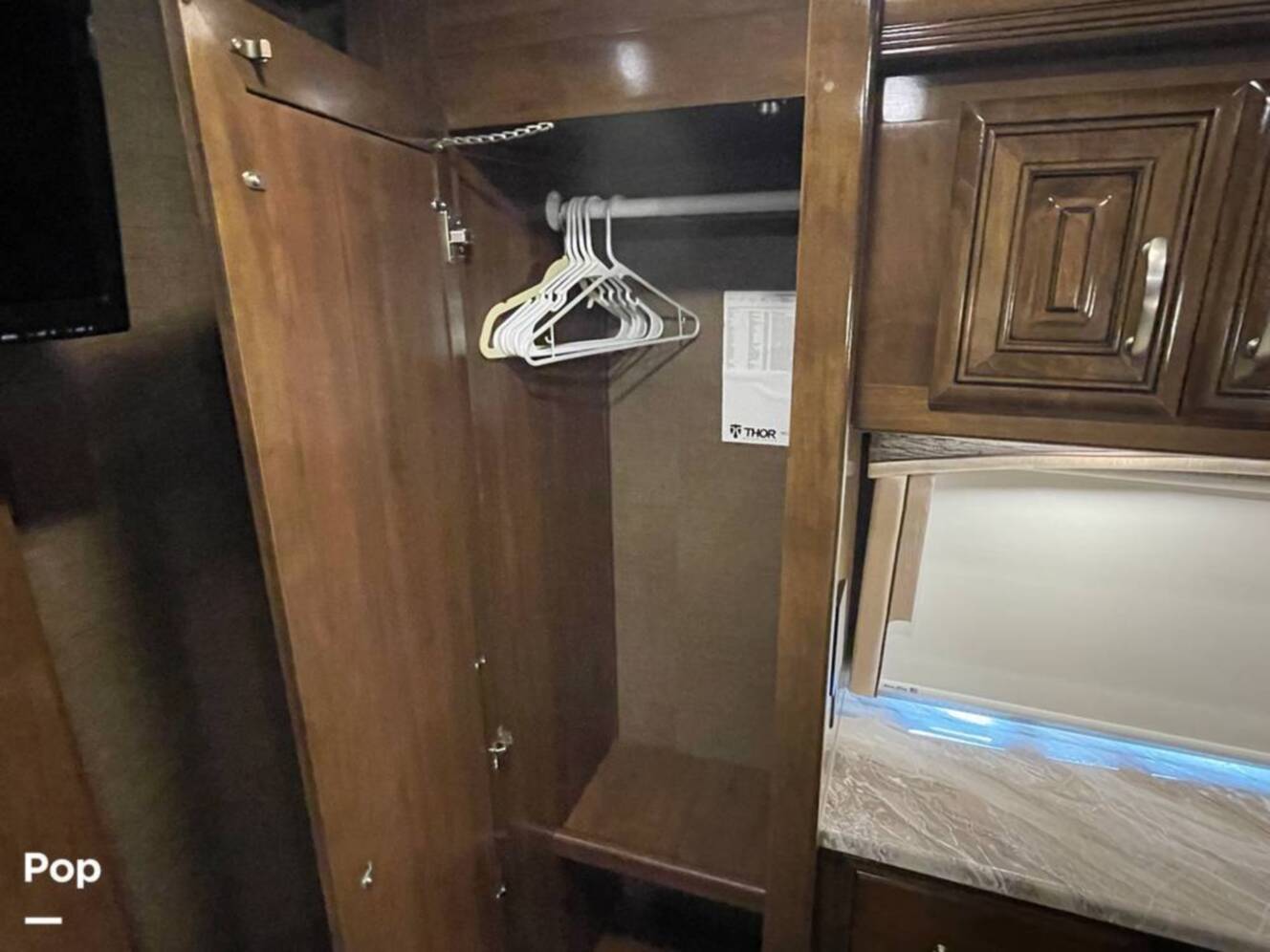 A photo of this 2019 Thor Motor Coach Palazzo 33.2