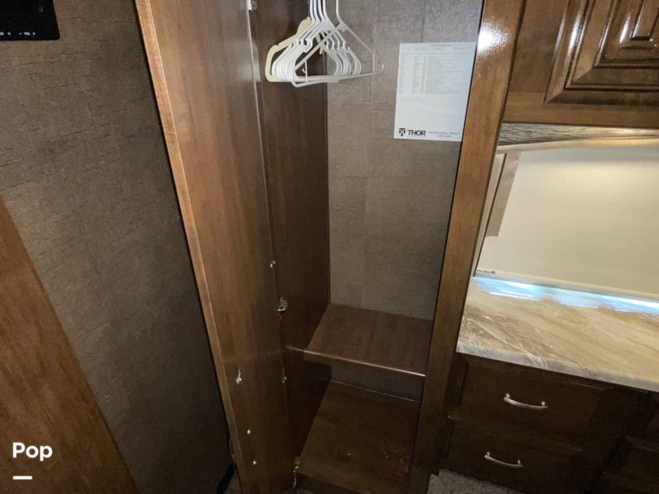 A photo of this 2019 Thor Motor Coach Palazzo 33.2