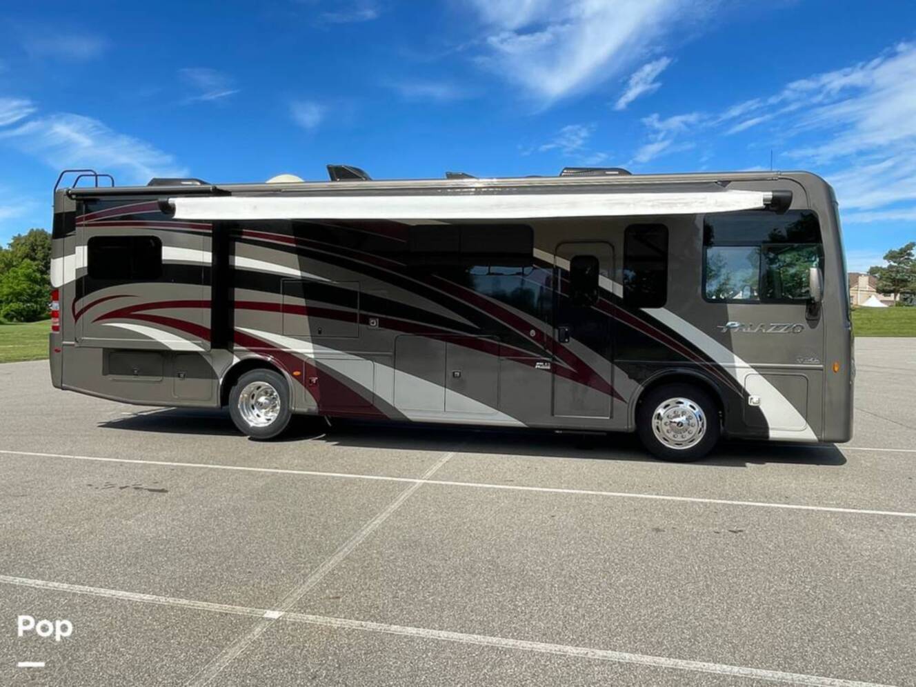 A photo of this 2019 Thor Motor Coach Palazzo 33.2