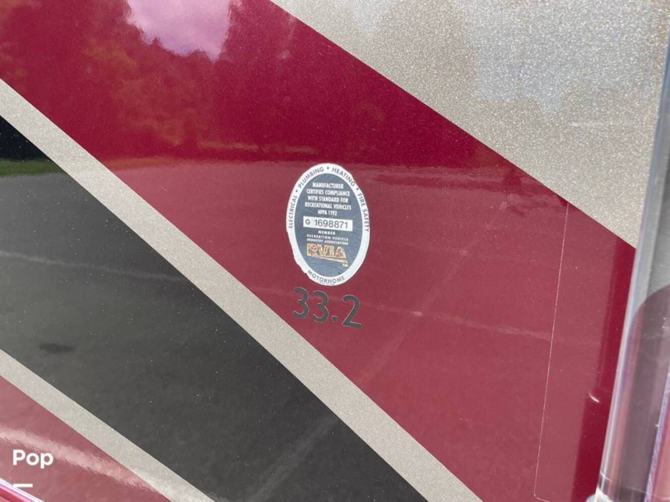 A photo of this 2019 Thor Motor Coach Palazzo 33.2