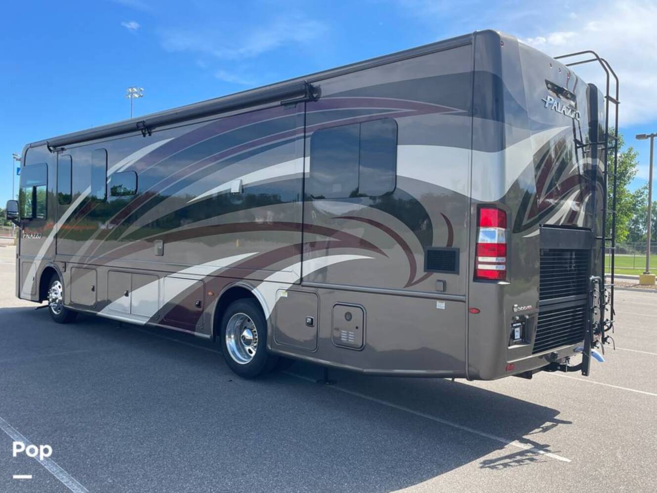 A photo of this 2019 Thor Motor Coach Palazzo 33.2