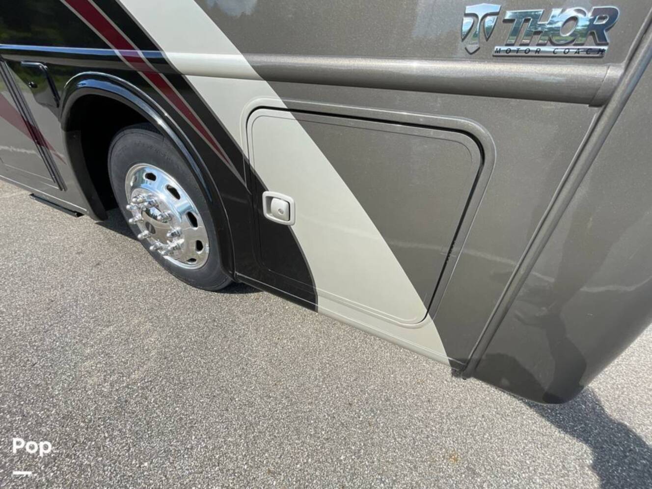 A photo of this 2019 Thor Motor Coach Palazzo 33.2