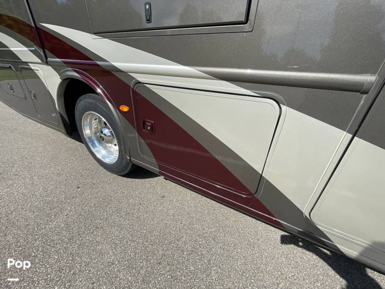A photo of this 2019 Thor Motor Coach Palazzo 33.2