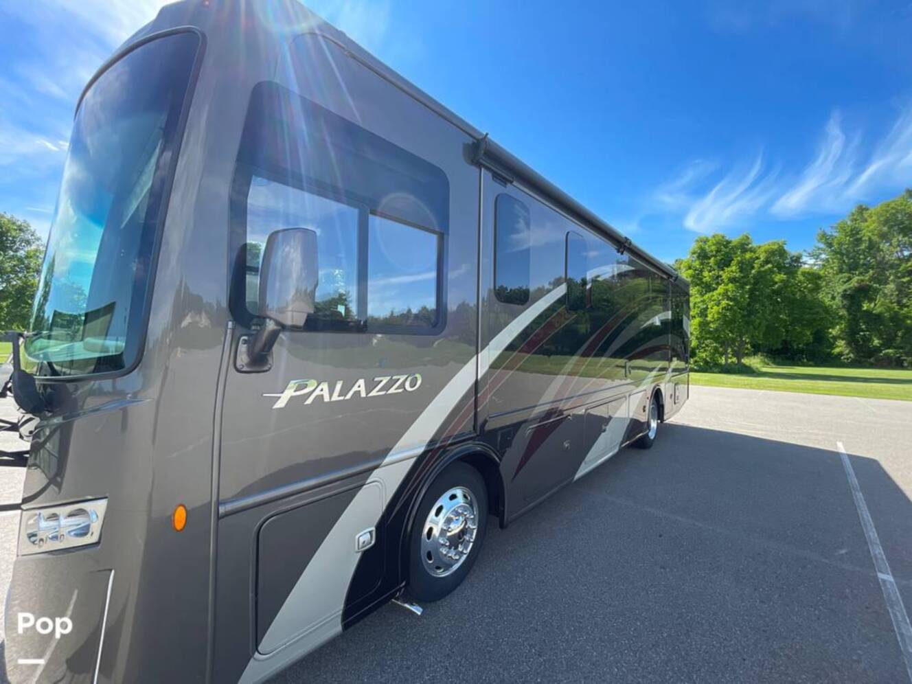 A photo of this 2019 Thor Motor Coach Palazzo 33.2