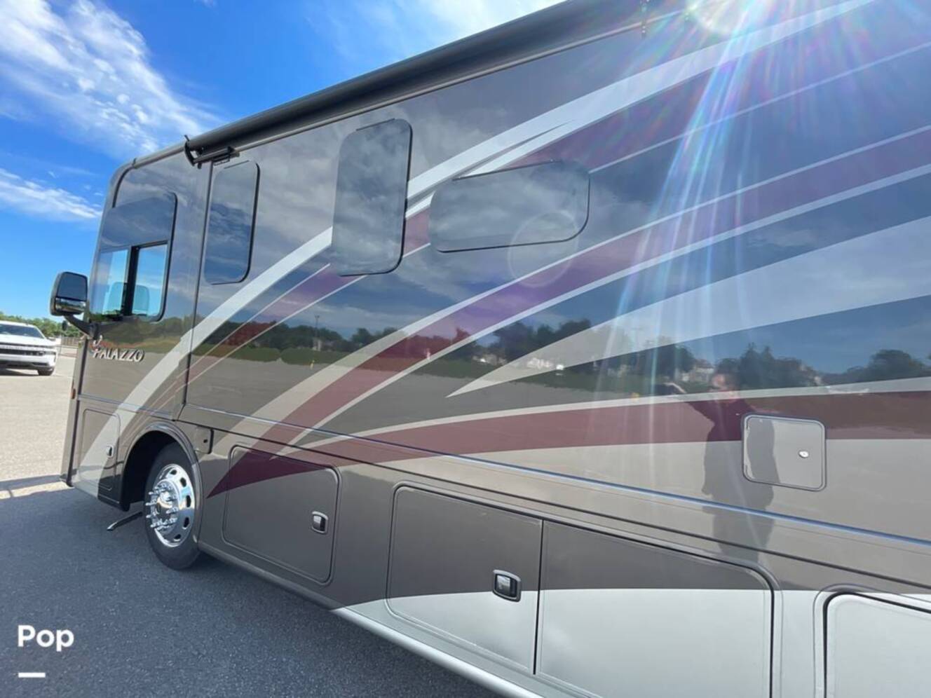 A photo of this 2019 Thor Motor Coach Palazzo 33.2