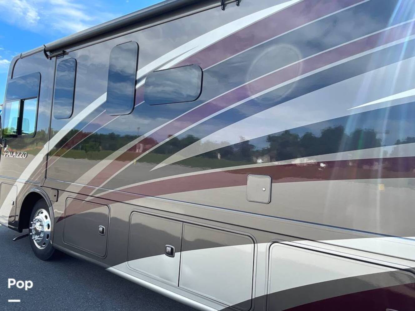 A photo of this 2019 Thor Motor Coach Palazzo 33.2