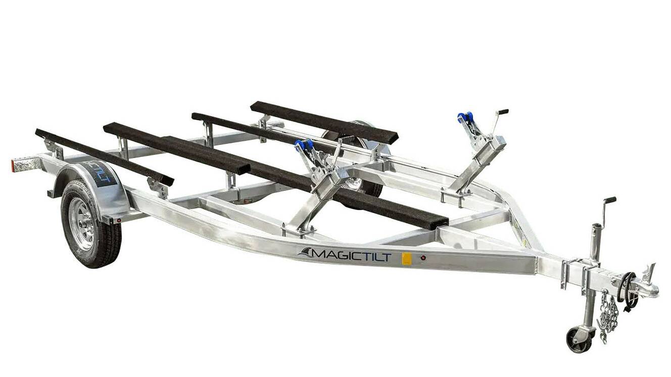 A photo of this 2026 Magic Tilt Aluminum Double Watercraft Trailers